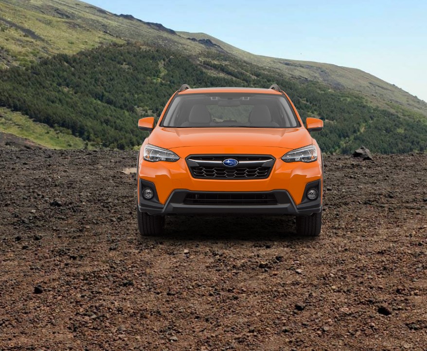2019 Subaru Crosstrek Premium Front Exterior Orange Picture